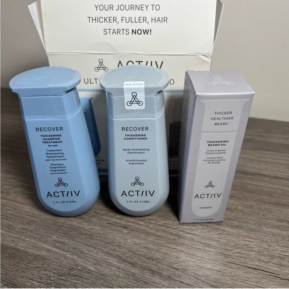 ACTIIV Ultimate Power Trio Fuller Hair For Men